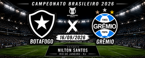 Botafogo x Grêmio
