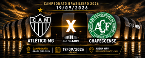 Atlético MG x Chapecoense