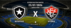 Botafogo x Vitória - BA