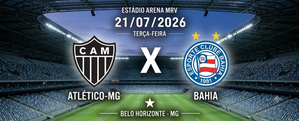 Atlético-MG x Bahia