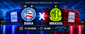Bahia x Mirassol