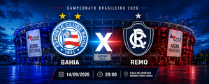 Bahia x Remo