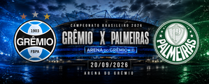 Grêmio x Palmeiras