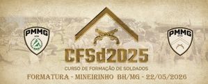 Formatura curso de formação de soldados - MG