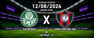 Palmeiras X Cerro Porteño - Par