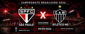 São Paulo x Atlético MG