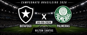 Botafogo x Palmeiras